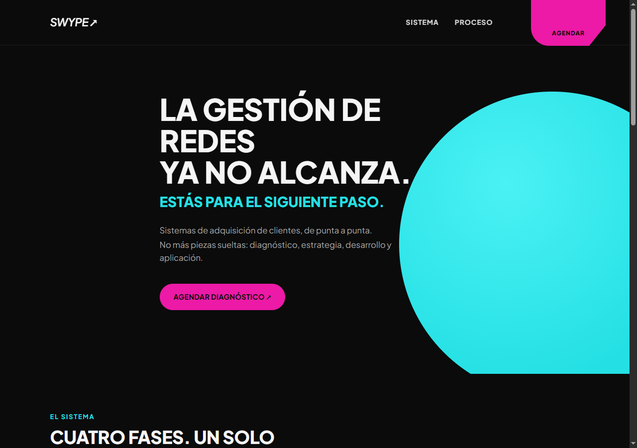Agencia de Marketing — vista 1